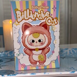 Cute Baby Three Billionaire Cat Plush Pendant/Keychain/Toy.
